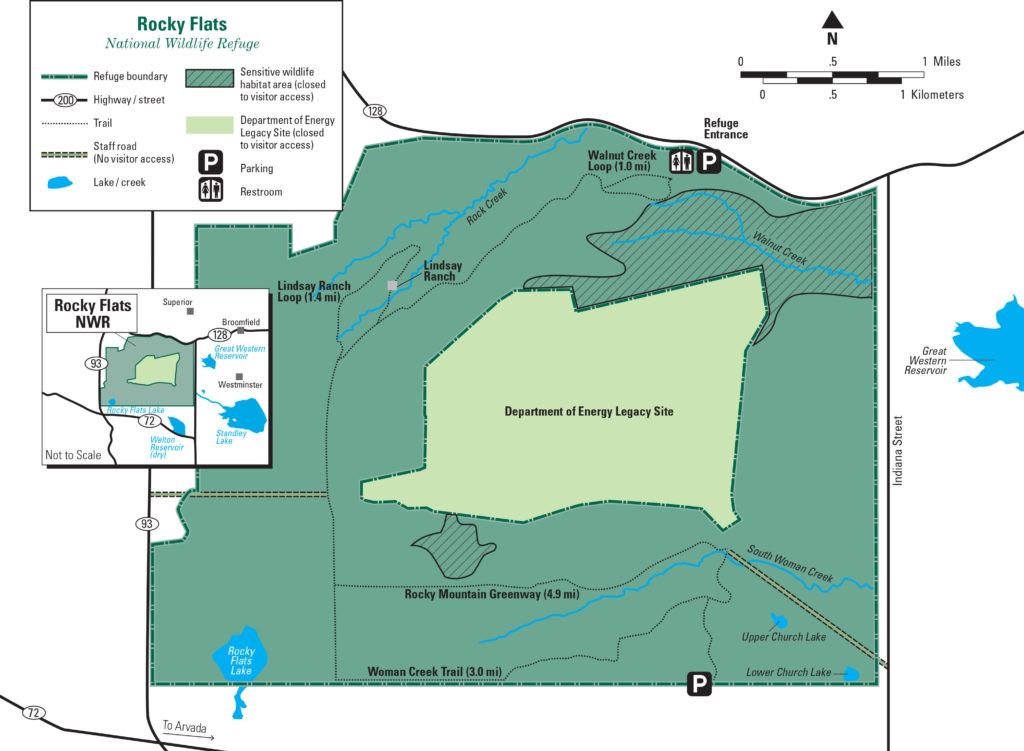 Public Hiking Trails at Rocky Flats