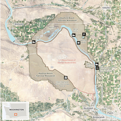 Public Hiking Trails at Hanford Reach